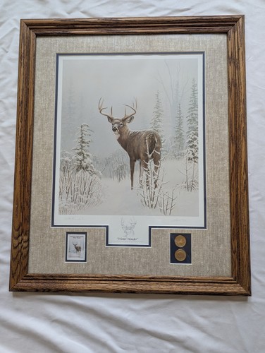 Framed 1990 collector's